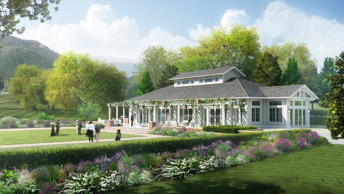 New Event Pavilion Rendering - The Omni Homestead Resort