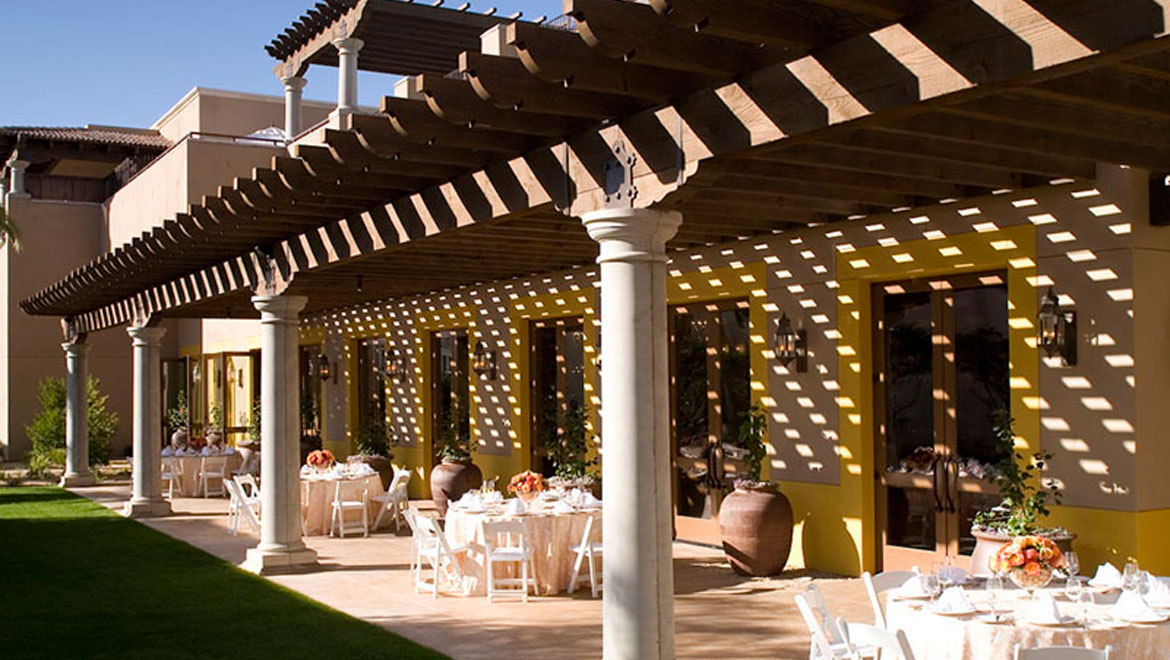 Alhambra terrace at Montelucia Resort 