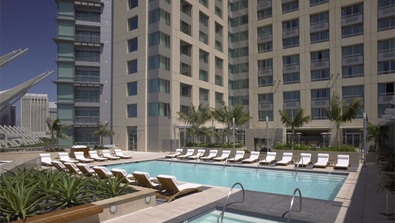San Diego Hotel pool 