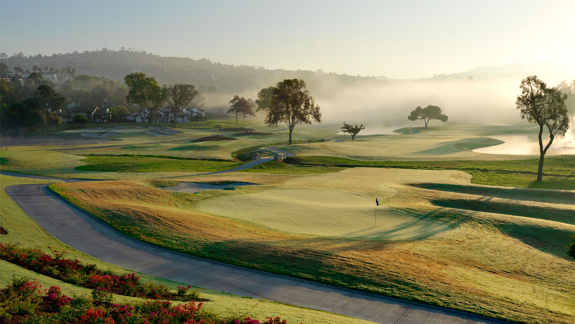 Golf Course at Dawn, La Costa